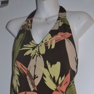 BCBG Max Azria size small halter top with built in bra
